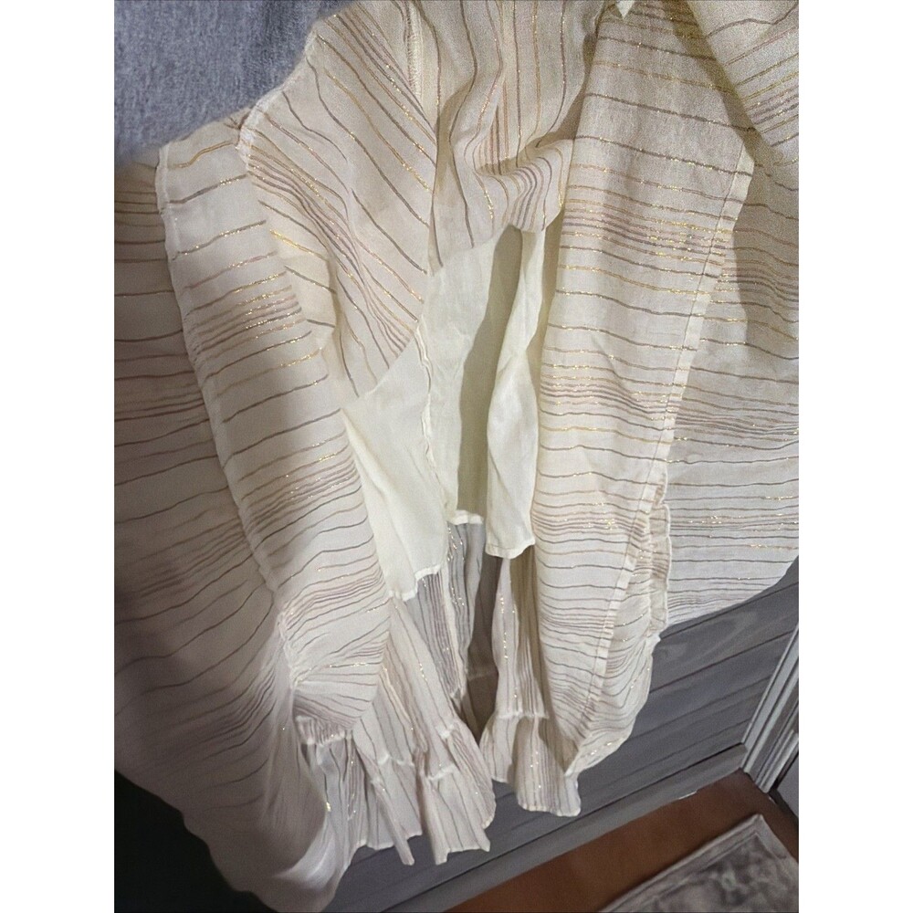 Express NWT Sundress XL Spaghetti Straps Maxi Dress Beach Cottagecore Coastal - Picture 2 of 10